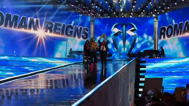 Roman Reigns Entrance (WrestleMania 39 Night 2, 04-02-2023) смотреть онлайн