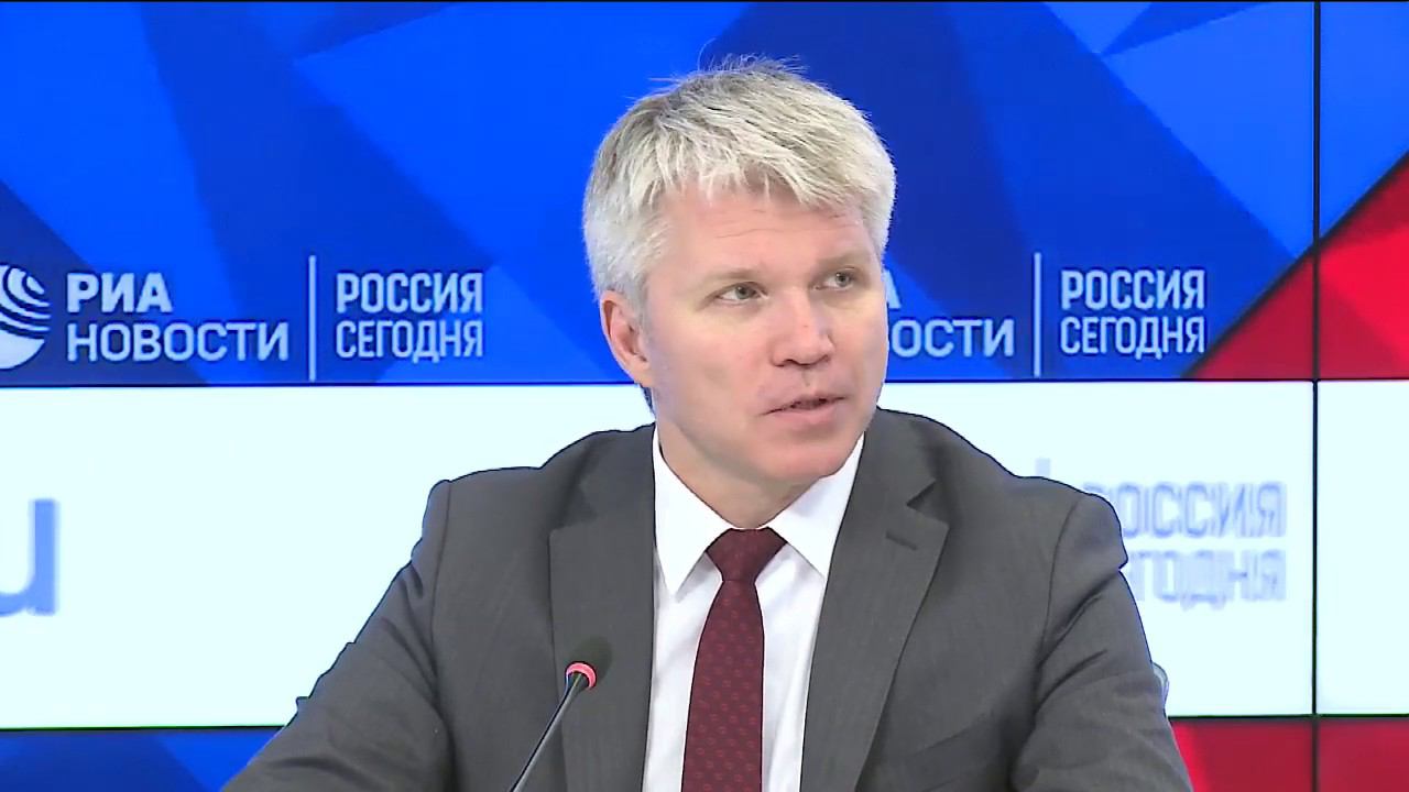 Подписание соглашения между Минспортом и ОКР, пресс подход смотреть онлайн