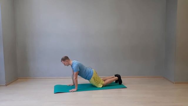 Отжимания с колен смотреть онлайн