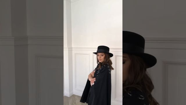 Модная шляпа канотье, чёрная – MEXARY - коллекция 2021-2022! смотреть онлайн