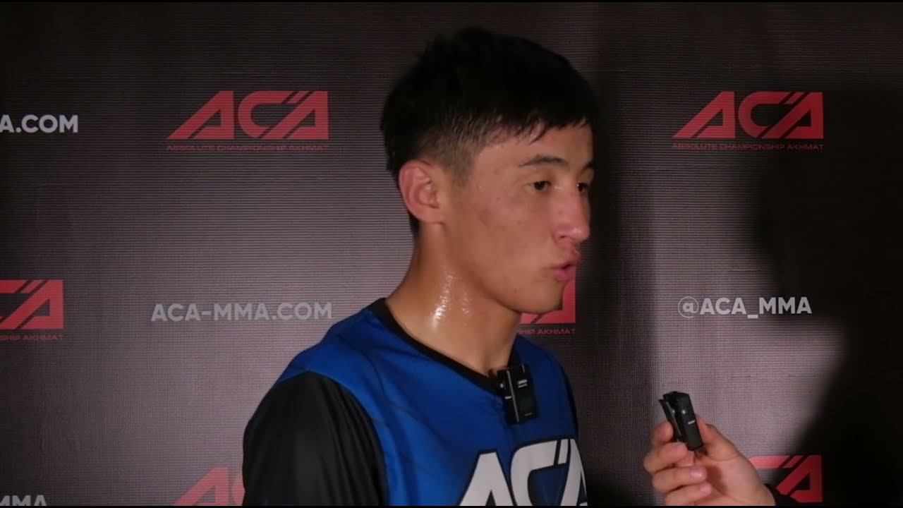 ACA YE 42: Айбек Бекмырза | Слова после боя смотреть онлайн