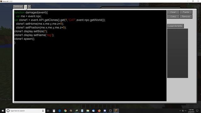 Minecraft Custom NPCs Spawning With Scripting