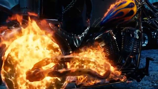 Ghost Rider 2007 Bike Transformation смотреть онлайн