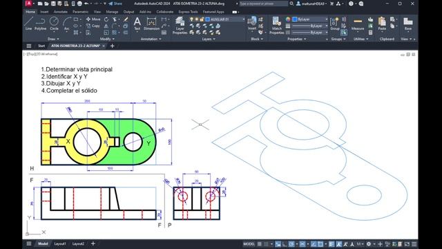 AutoCAD - Análisis de vistas 5 смотреть онлайн