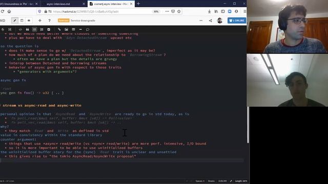 Async Interview #2: cramertj смотреть онлайн