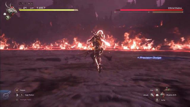Final Fantasy 16 - Ifrit & Shadow Clive Boss смотреть онлайн