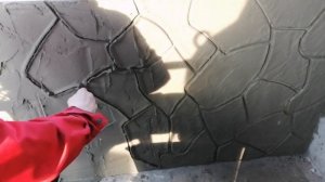 Декоративный камень своими руками. Камень из штукатурки. Штукатурка по газоблоку. Декор фасада