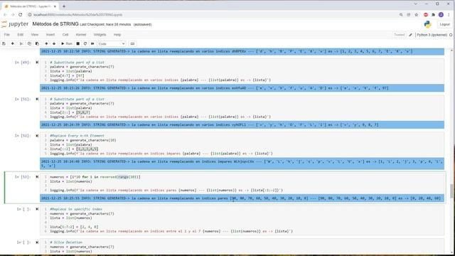 50 Métodos de la clase String en Python, Métodos en Listas смотреть онлайн
