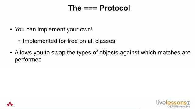 Effective Ruby: Use the === Protocol for Matching Tasks смотреть онлайн