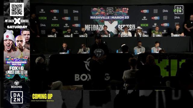 MISFITS X DAZN SERIES 013: FOX THE G VS. MOST WANTED AND EVIL HERO PRESS CONFERENCE LIVESTREAM смотреть онлайн