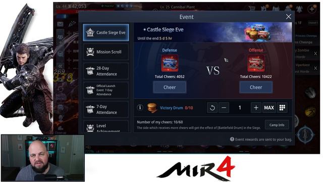 MIR4 - WHAT IS VICTORY DRUM?! SIEGE EVE EVENT EXPLAINED! How to use Victory Drums! Get Max Reward смотреть онлайн
