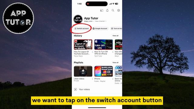 How to LOG OUT of YouTube Account on Mobile (2024 Update) | Sign Out of YouTube Account смотреть онлайн