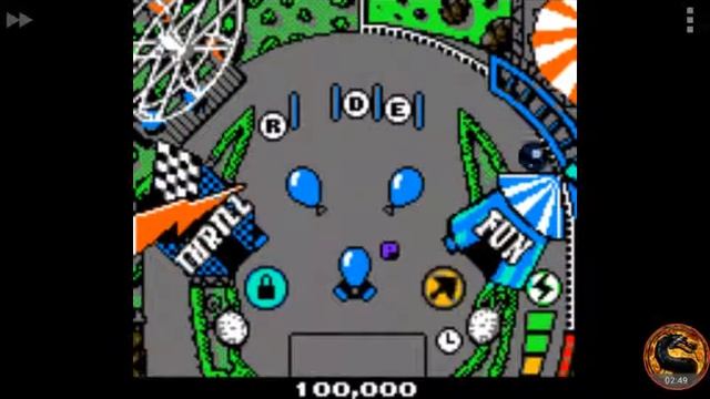 3D Ultra Pinball Thrillride: Normal 3m - GBC Emu смотреть онлайн