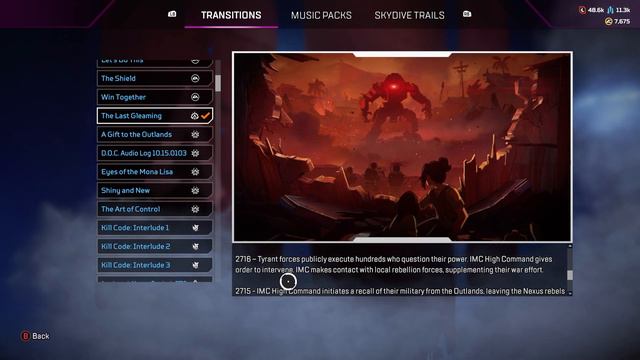 New Loading Screen (The Last Gleaming), S19 Battle Pass. [Apex Legends - Highlight - Oct.23] смотреть онлайн