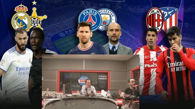 PSG - Manchester City, Real Madrid - Sheriff, Milan - Átlético EN DIRECTO I UCL EN VIVO смотреть онлайн