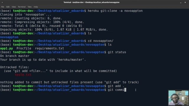 Atualizando uma aplicação Python no Heroku | Forma simplificada 1 смотреть онлайн