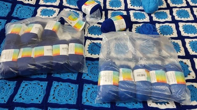 Мой плед почти готов??, планы на долговяз, утилизация остатков пряжи??