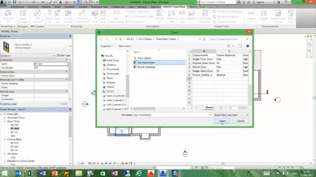 GRAITEC PowerPack for Revit - Parametr Klucza смотреть онлайн