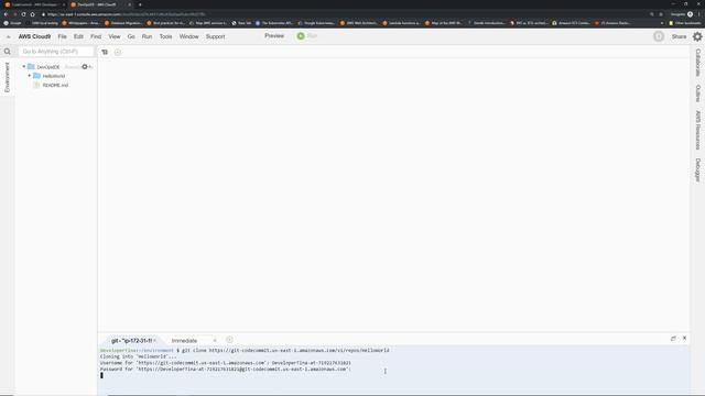 AWS CodeCommit Demo | Create Repo, Clone, Add Program, Push Commit смотреть онлайн