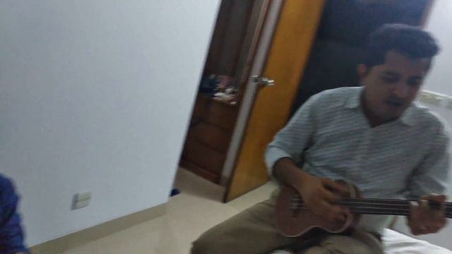 Song : abar alo je shondha , Singer : Happy Akand , ukulu cover - смотреть онлайн