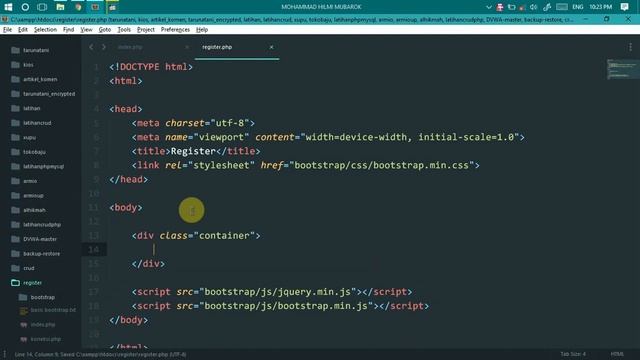 Membuat Sistem Register, Login, Dan Logout Dengan Php MySql смотреть онлайн