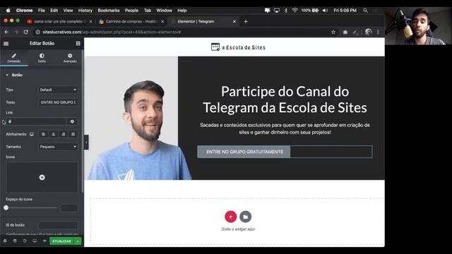 Criando uma Página de Captura p/ o Telegram смотреть онлайн