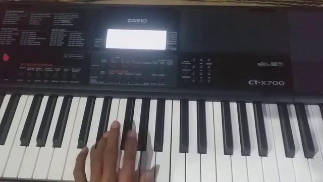 Aao Patlan Mai Piano tutorial in Casio CTX 700/ Ctx 870. смотреть онлайн
