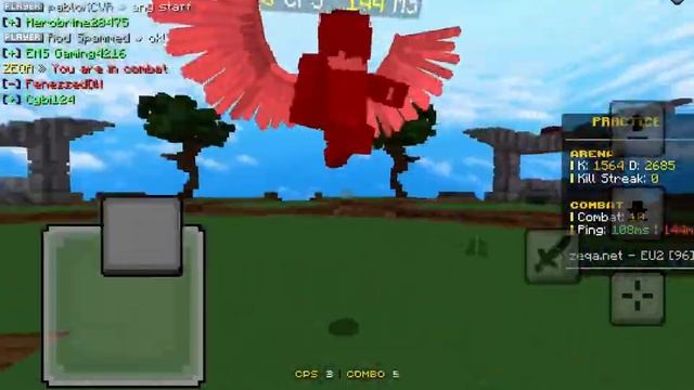 Combo on iPad new touch zeqa server Minecraft bedrock смотреть онлайн