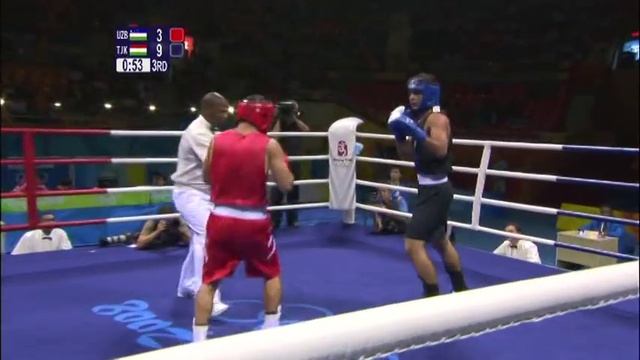 Uzbekistan vs Tajikistan - Boxing - Light Heavyweight - Beijing 2008 Summer Olympic Games смотреть онлайн