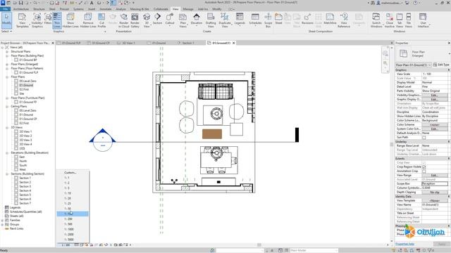 Create Interior Elevation in Revit | Otrujjah.com | سرعة تجهيز الواجهات الداخلية في الريفيت смотреть онлайн