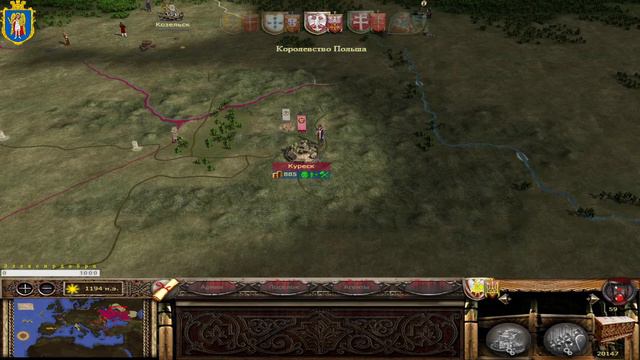 TOTAL WAR NEW TEUTON v7.8 РУСЬ - КИЕВСКАЯ РУСЬ #3 смотреть онлайн