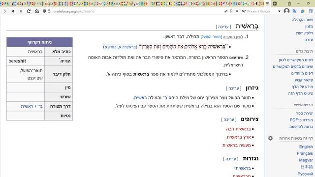 Иврит по зову Торы. Самый известный стих
