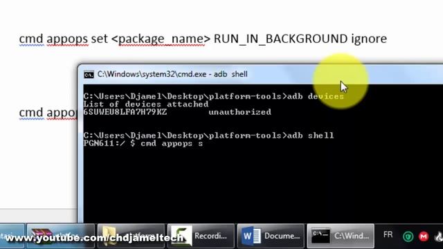 إحترف التعامل مع حزمة الـــADB و تحكم بهاتفك الأندرويد смотреть онлайн