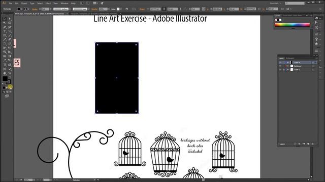 Week 1 #3: Creating a Vector Birdcage смотреть онлайн