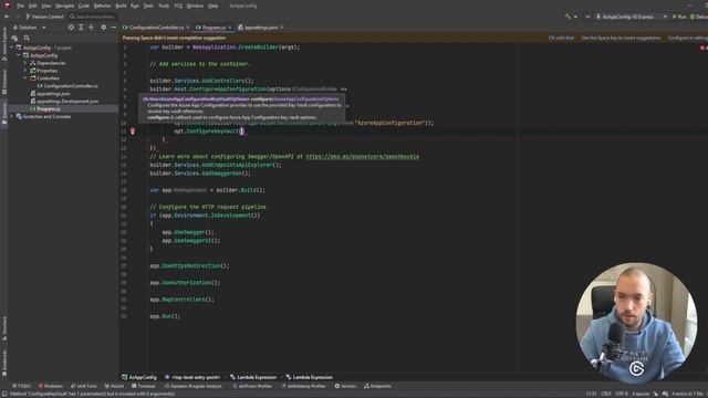 Azure App Configuration in .NET 7 смотреть онлайн