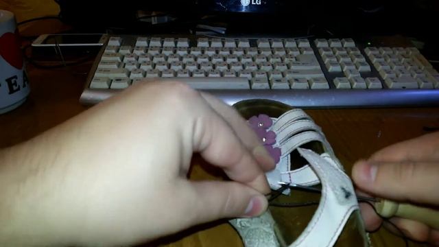 как прошить летнюю обувь и тапки смотреть онлайн