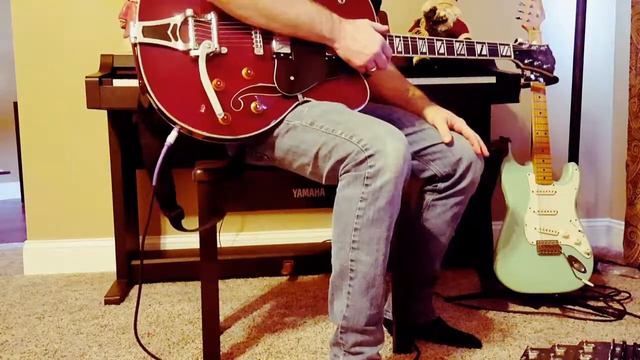 Washburn J9 with Laney VC30 210 and Line 6 M13 смотреть онлайн