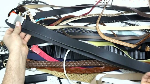 брМешок № 7148. Ремни. Арт 3190. Вес 7,8 кг. Кол-во 67 шт. смотреть онлайн