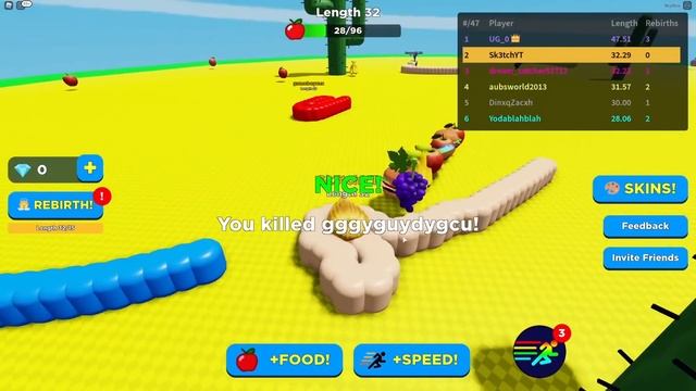 ROBLOX WORMFACE but I'M THE BIGGEST.. смотреть онлайн