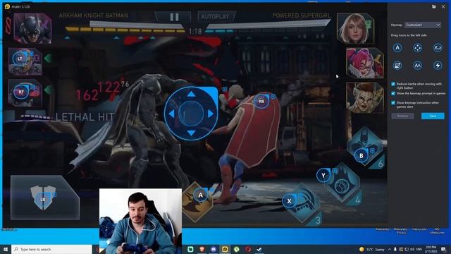 How To Play Injustice 2 Mobile On Pc With Keyboard Or Gamepad 2022 Guide смотреть онлайн