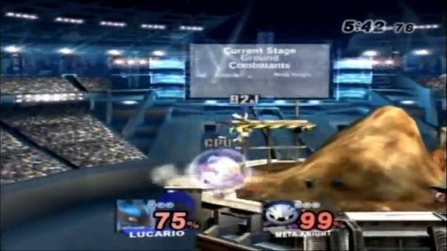 Fun with Brawl Hacks #9 *Textures+Custom Music*: Arceus (b2j) vs Metaknight Melee Trophy (CPU Lvl 9 смотреть онлайн
