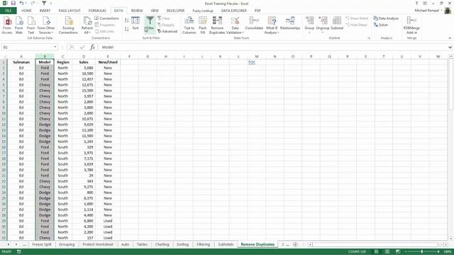 How To Filter Only Selected Columns In Excel смотреть онлайн