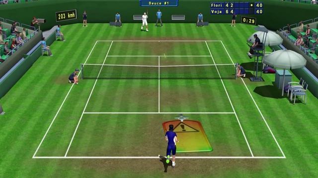 Tennis Elbow 2011 v1.0e - Online Tour UK Slam Final смотреть онлайн