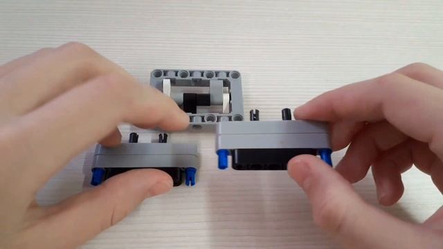 Как сделать двигатель из лего техник. смотреть онлайн