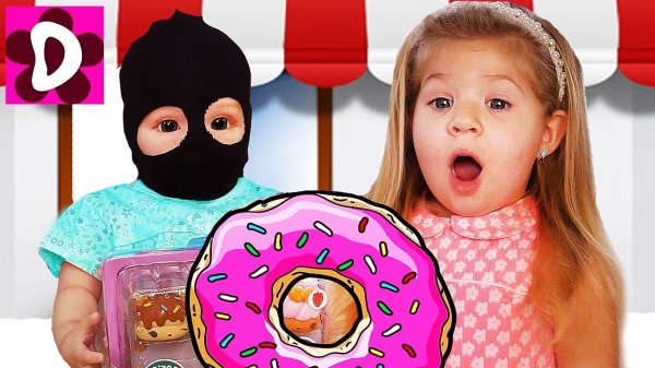 Bad Baby КУКЛА Беби Бон УКРАЛА Пончики Num Noms Вредные Детки Baby Born Doll Emily in Ice Cream Shop