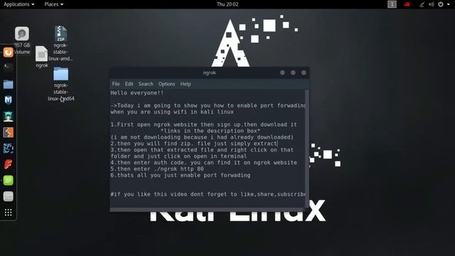 How to enable port forwarding in kali linux || Tech hacker смотреть онлайн