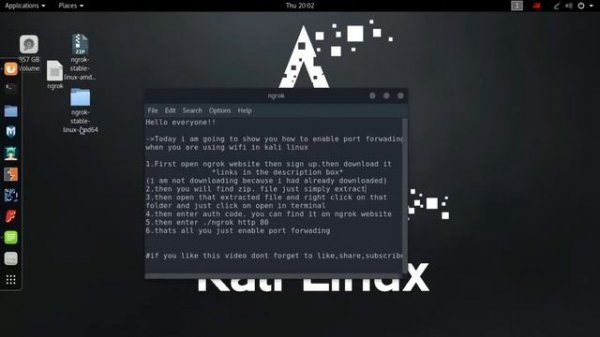How to enable port forwarding in kali linux || Tech hacker