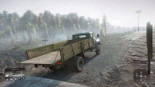 SnowRunner (PS4 Pro) Zil 130 Longbed 4x2 Mod смотреть онлайн
