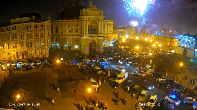 Салют 2017. Odessa ONLINE. Оперный театр. смотреть онлайн