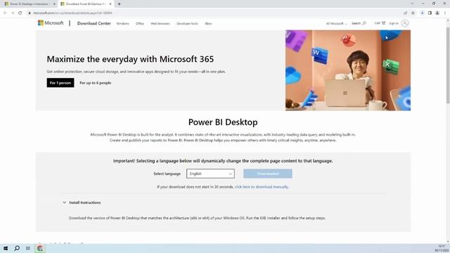 Install Power BI for free on windows 10 2023/2024 смотреть онлайн